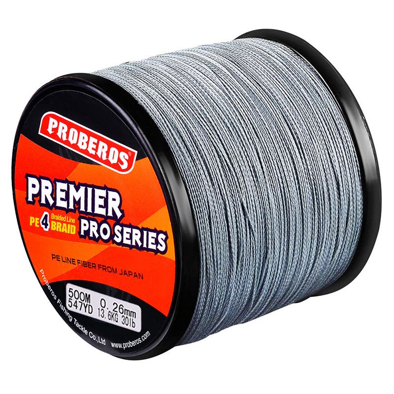 Line 4 Braided Wire For Fishing PE Saltwater 500M Strong PE Strands Fishing Super Line Multicolor Multifilament