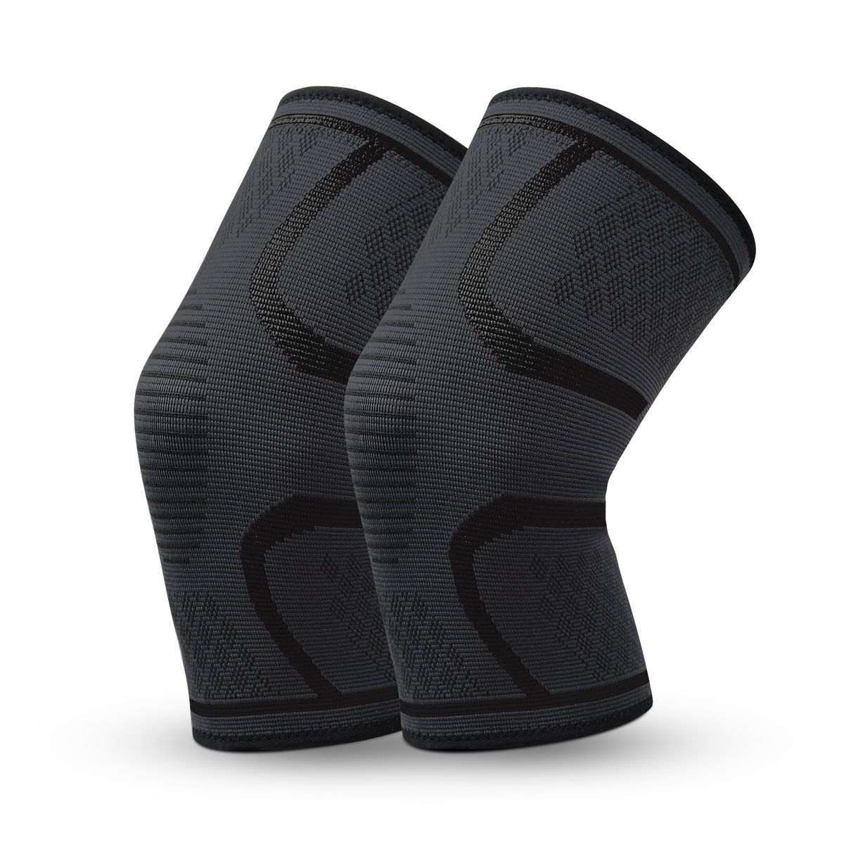 Knitted Nylon Sports Knee Pads Single