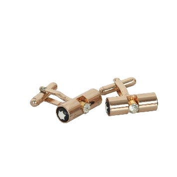 Chrome Star Men's Simple Cufflinks