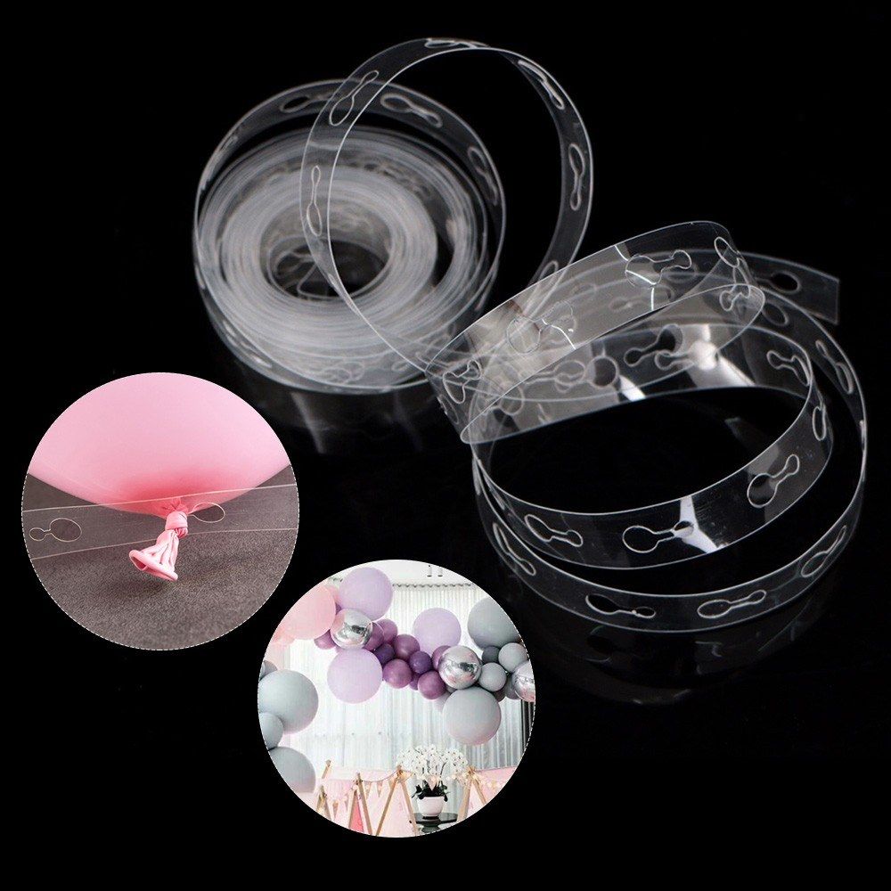 5M Transparent DIY Balloon Decorating Strip Balloon Chain