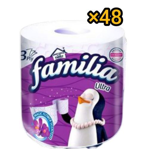 3 Ply Ultra Tissue Paper Scented Roll Purple X 48 Rolls.