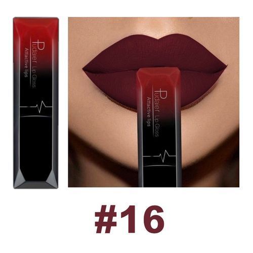 21 Color Non-fading Matte Lip Gloss-16#