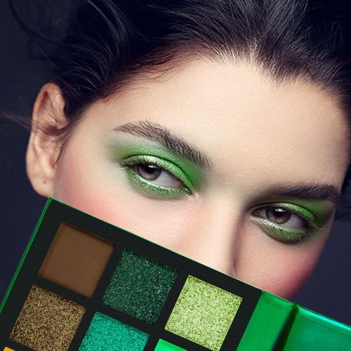 Makeup 9-color Eyeshadow Palette Pearly Matte-3#