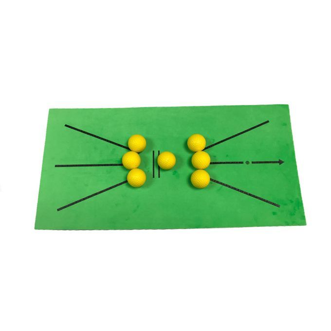 Golf Training Mat, Swing Detection Batting, Golf Practice With Balls
