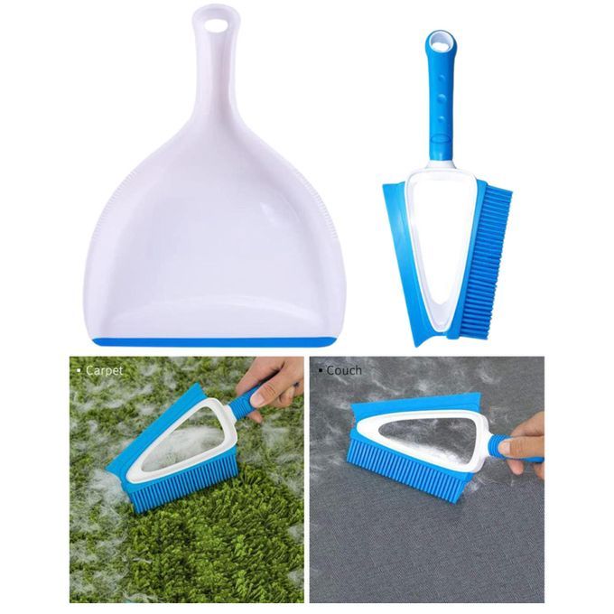 Mini Broom & Dustpan Set Dust Pan And Brush Sofa Car Seat Detailing