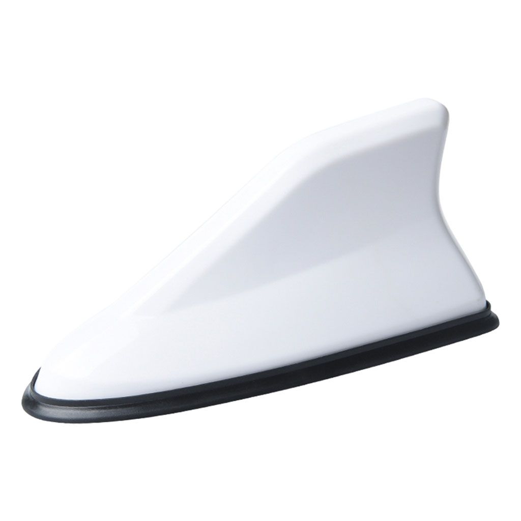 Shark Fin Antenna Universal Car Parts Accessories Roof  White