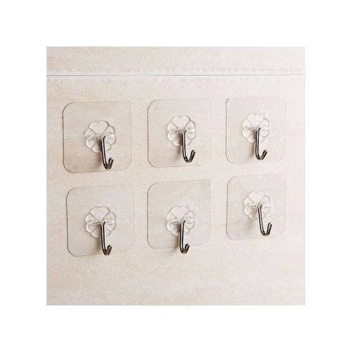 Adhesive Wall Hook- 12pcs