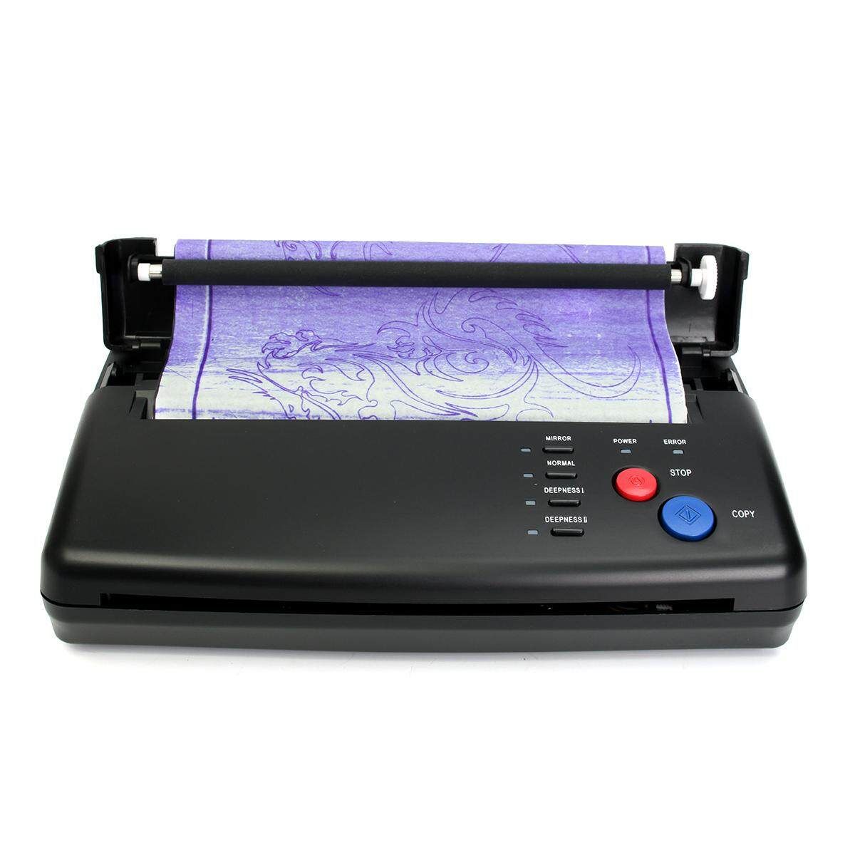 220V Tattoo Stencil Maker Transfer Machine Flash Thermal Copier Printer Supplies