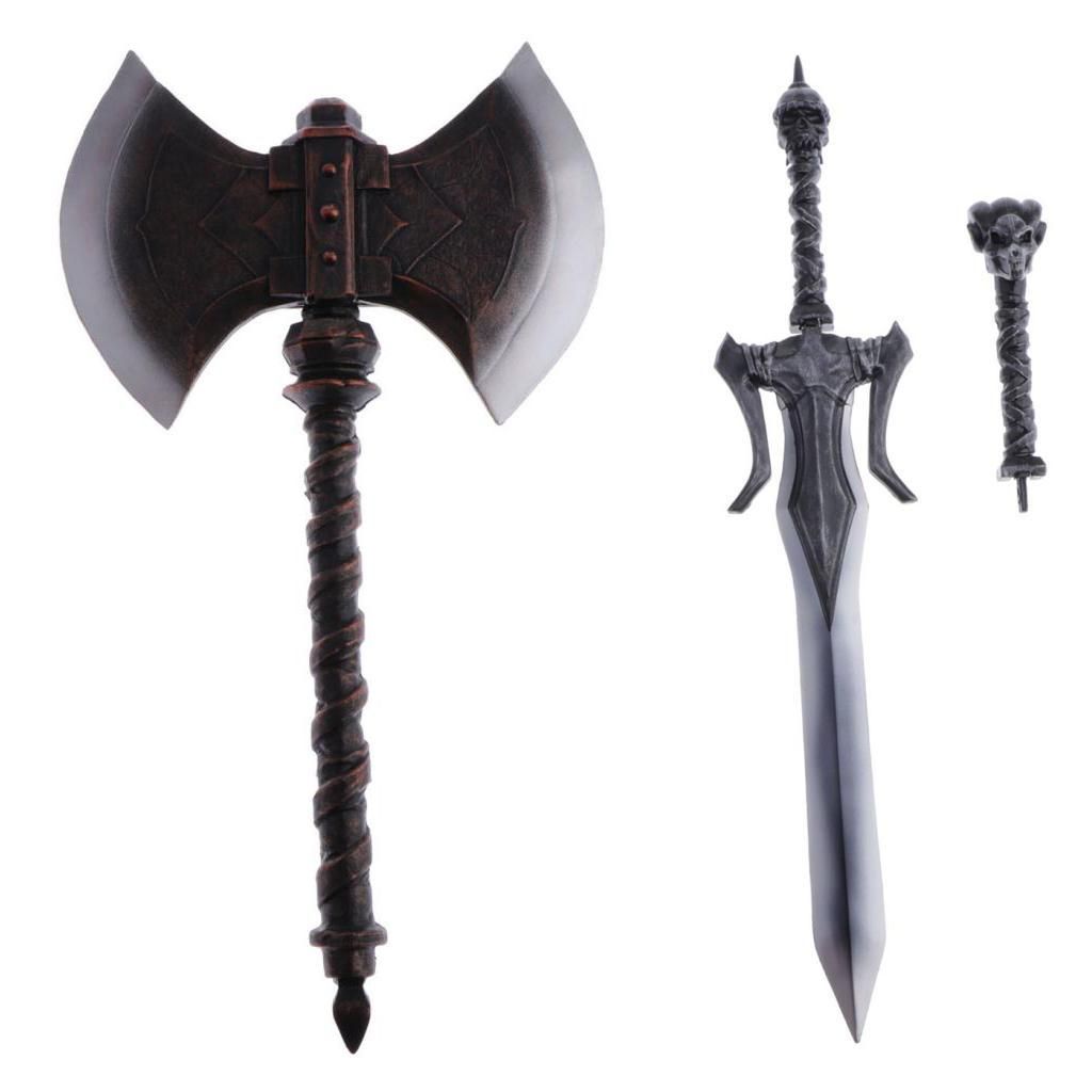 Male Soldier Retro Battle Axe Tomahawk And  16 Scale Male Doll