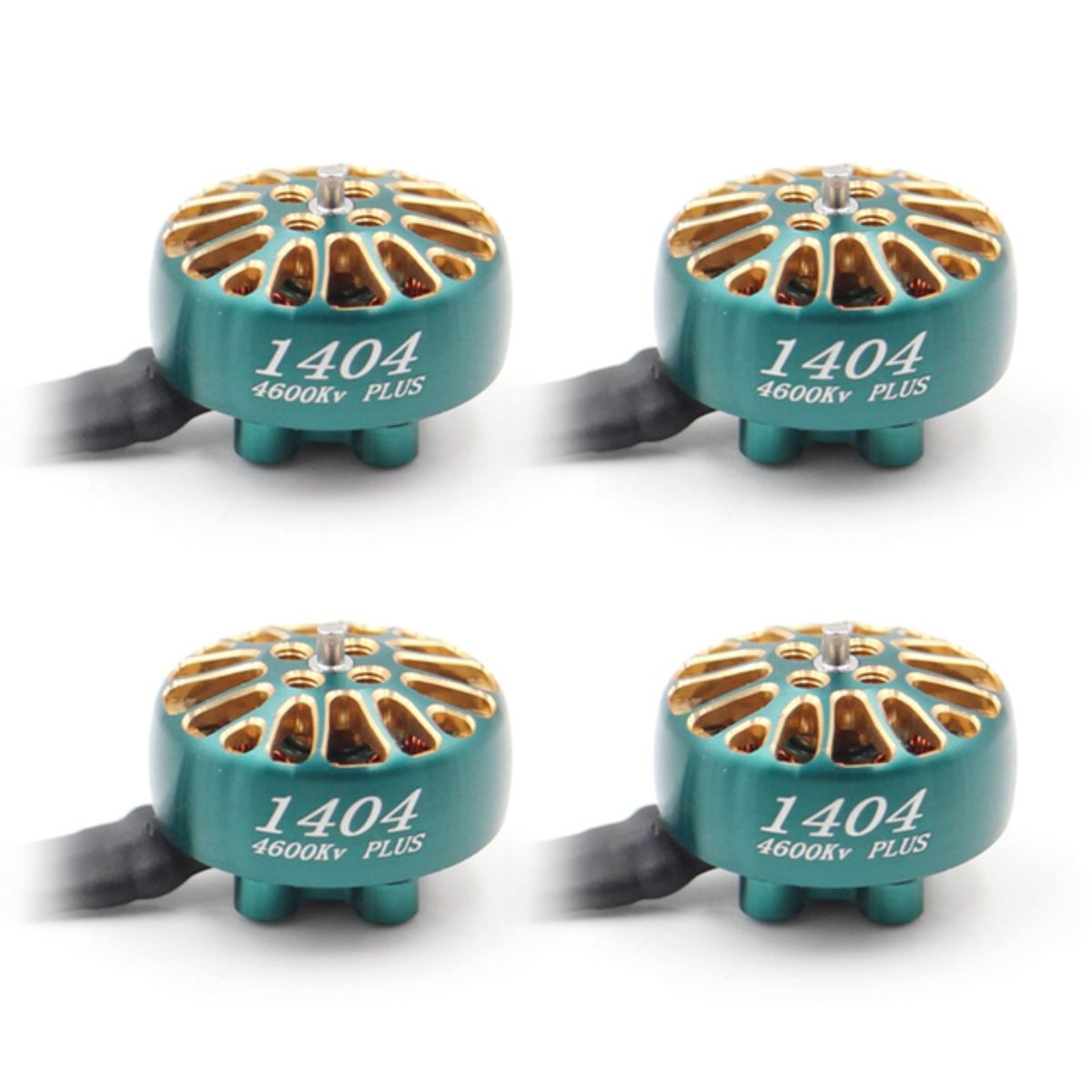 4PCS LANNRC 1404 PLUS 4600KV Brushless Motor 2~4S Lipo 1.5mm