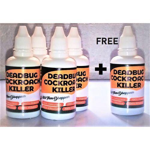 Organic Cockroach Killer- Buy 4 Get 1 Free