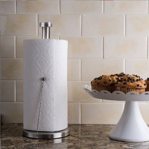 Kitchen Stainless Steel Long Style Tissue Paper  Rack