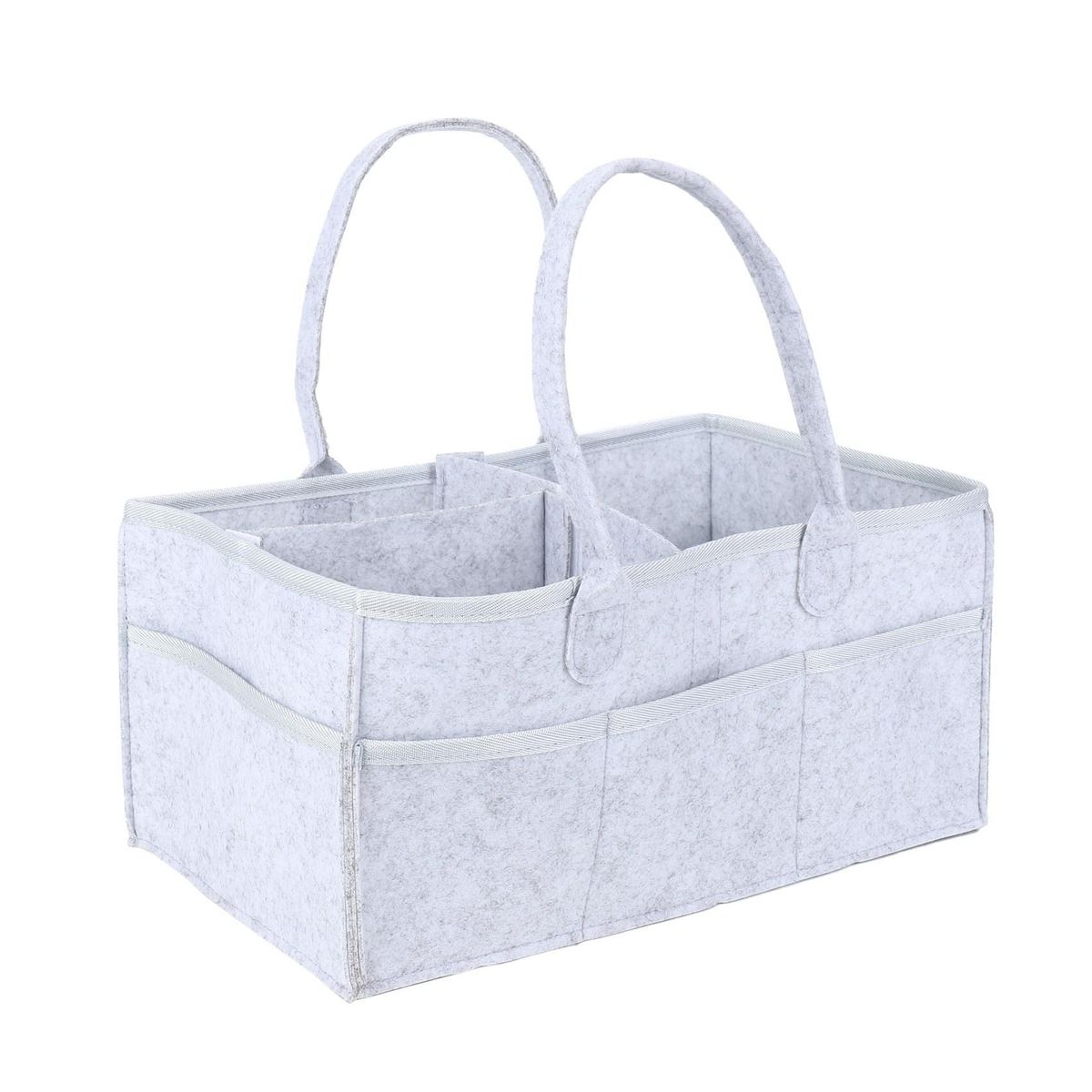Baby Diaper Caddy Organizer Portable Holder Bag for Changing Table and Car, Nursery Essentials Storage bins
