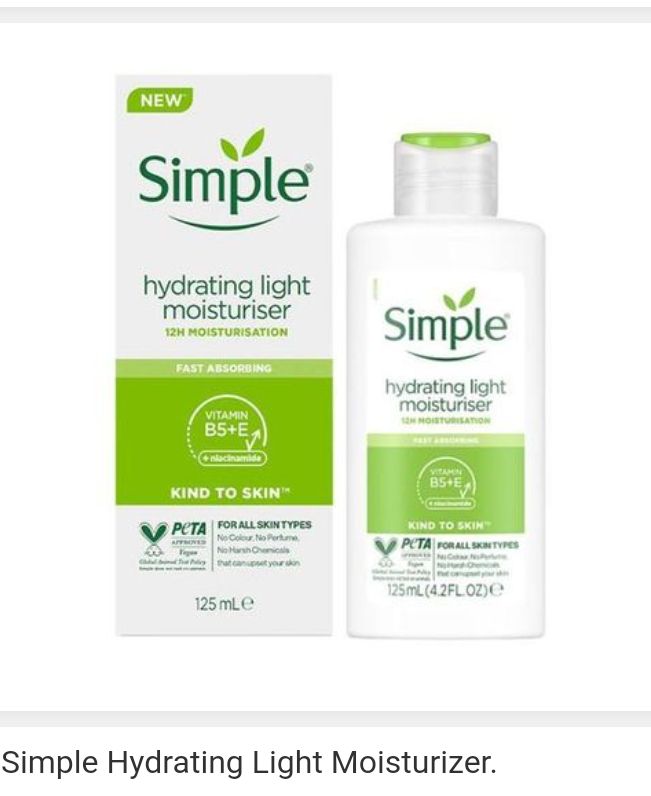 Simple Moisturizer