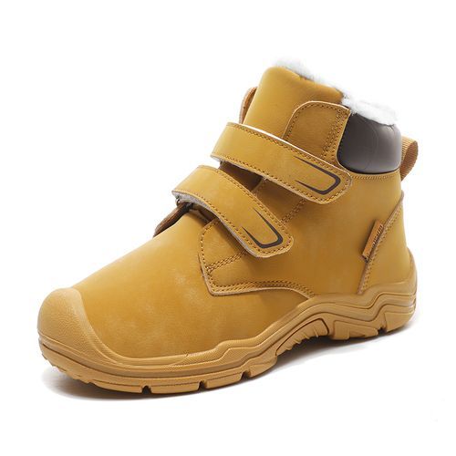 Boys, Girls And Children's Casual Trend Snow Boots-Yellow