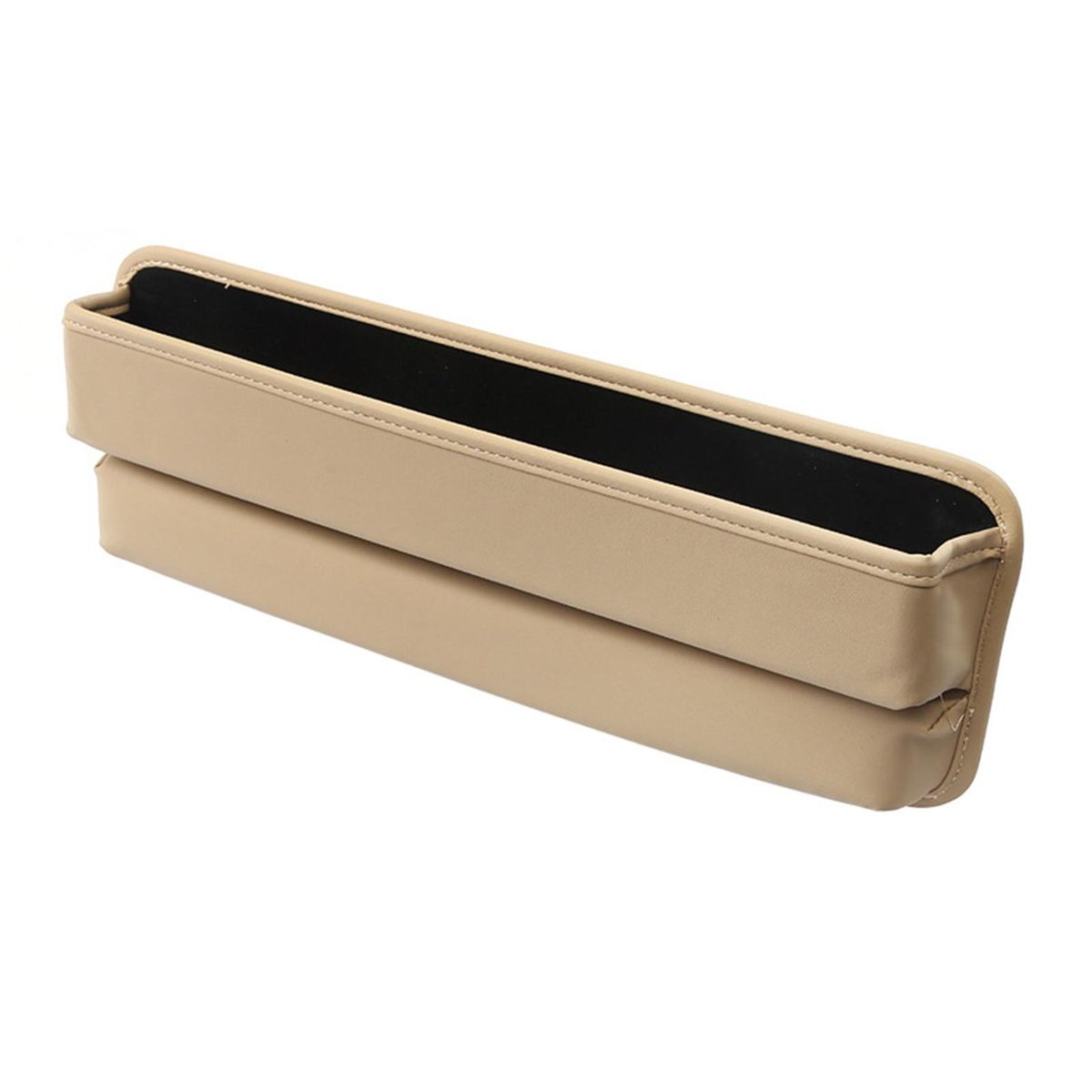 Car Seat Gap Filler Organizer, Multifunctional Car Seat Organizer, Auto Leather Storage Box for Holding Phones, Sunglasses