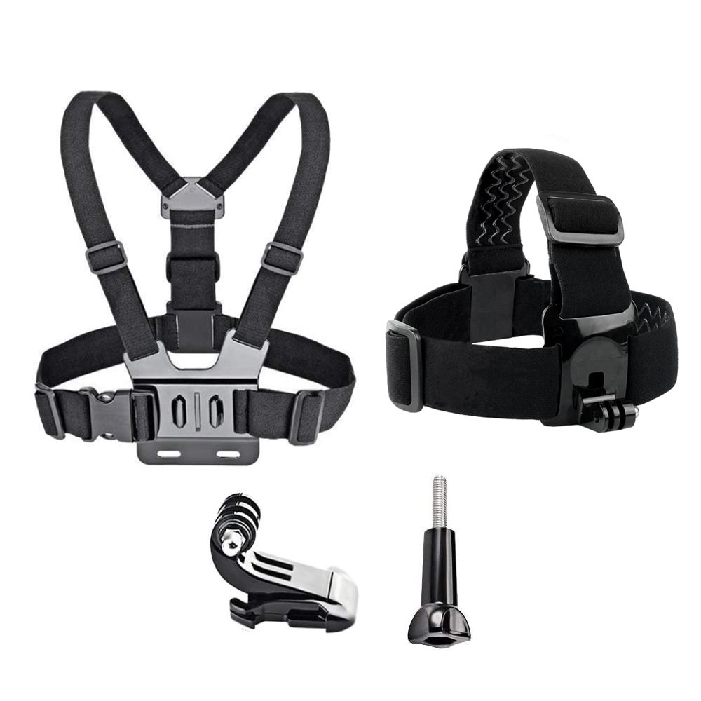 Chest S Head S Belt For GoPro Hero 9 8 7 5 Black Xiaomi Yi 4K Sjcam Sj4000