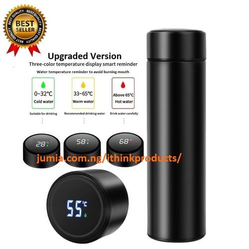500ml Temperature Water Bottle Flask Stainless Vacuum Cup
