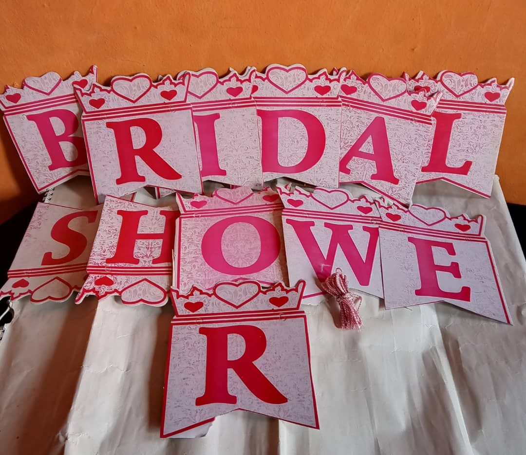 Beautiful BRIDAL SHOWER Party Banner 