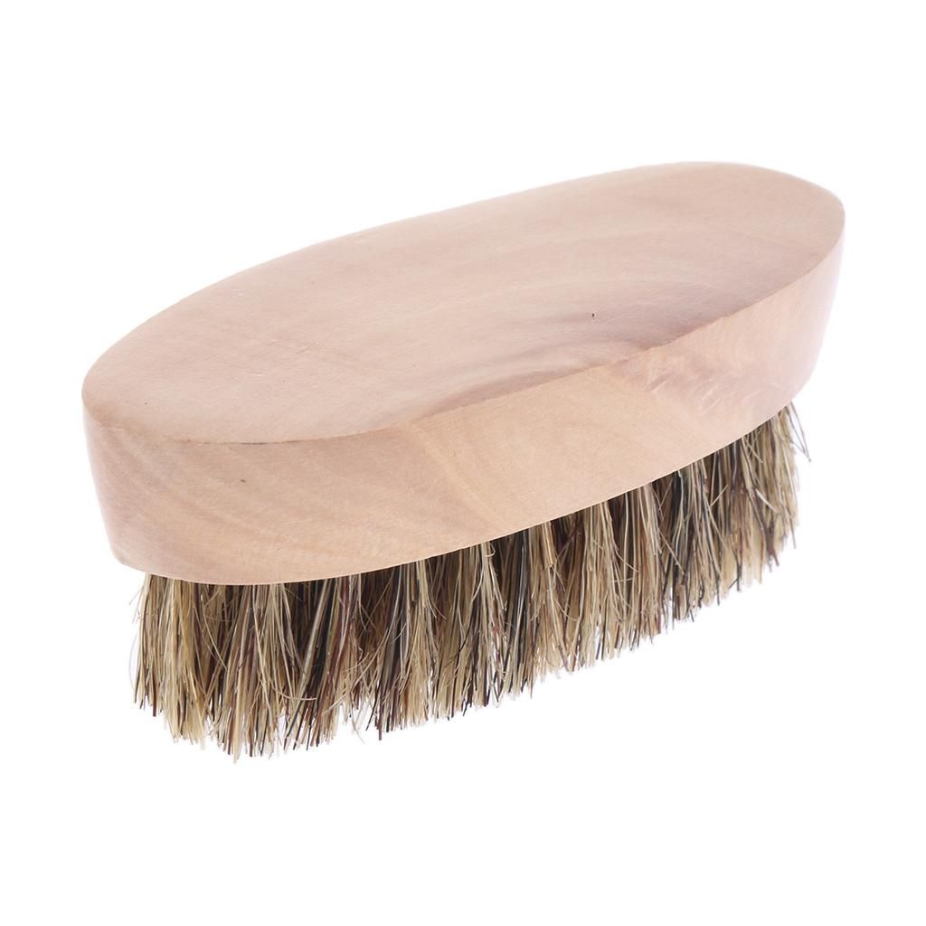 Beard Brush With Premium Boar Bristles - Firm And Soft - Facial