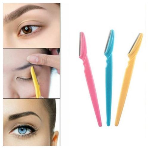 Three Sets Of Eyebrows Razor Shaper