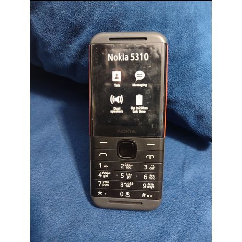 5310 XpressMusic, Bluetooth, MP3, FM, Dual SIM, Color -Black