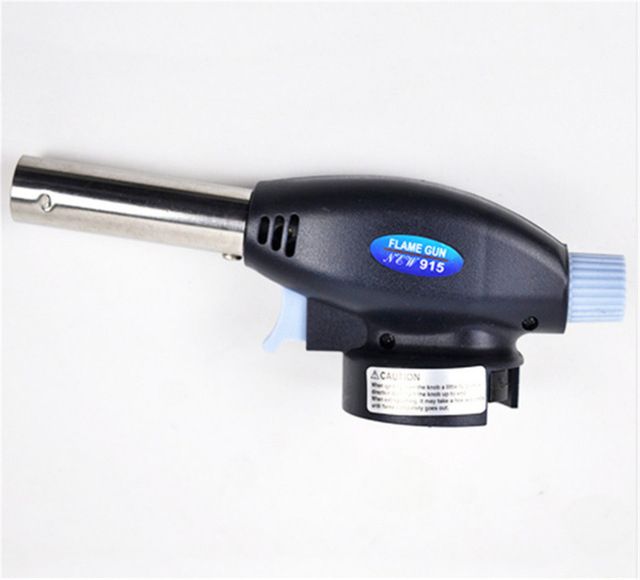 1300° Gas Torch Flame Gun Blowtorch Cooking Soldering