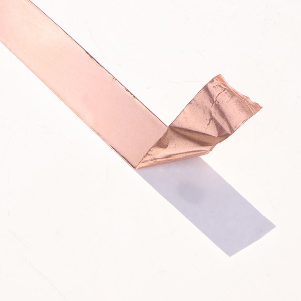 50m Double Conductive Copper Foil Adhesive Tape Guitar EMI