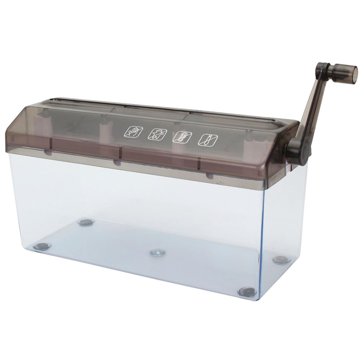 Mini A4 File Hand Shredder Strip Cut Shredder Paper  Manual