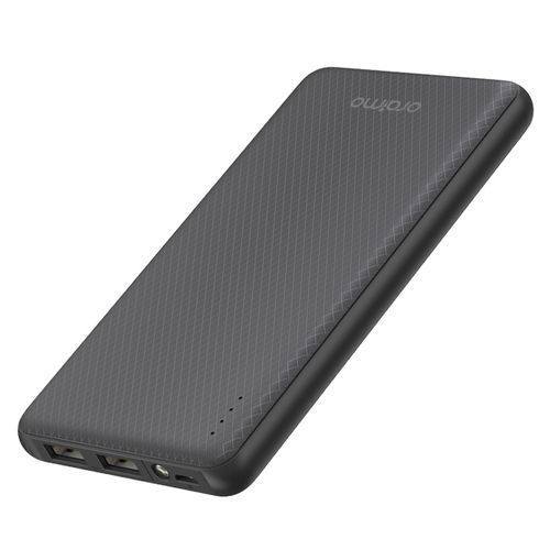 10000mAh Ultra Slim Fast Charge Powerbank  - Black