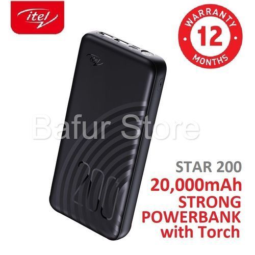 20000mAh Fast Charging Bright Torch STAR 200 Fast Power Bank