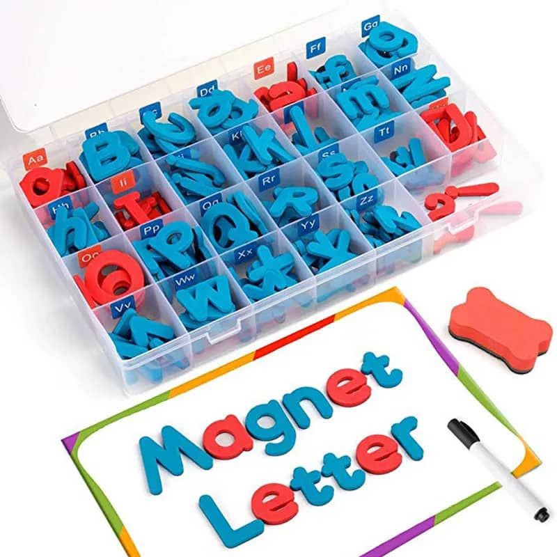 208 Magnetic Letters Alphabets Kit - Classroom & Home Learning