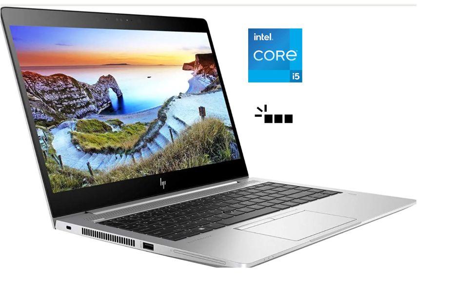 EliteBook 840 G5 Intel Core I5-8GB RAM/512GB SSD/Backlit Keyboard/FP Reader Windows 11 Pro + BAG