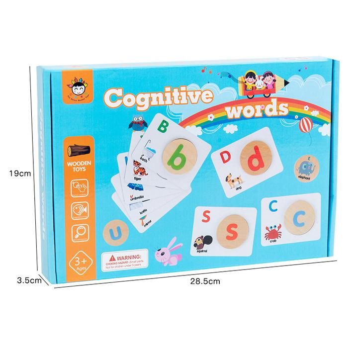 Montessori ABC Puzzle / Cognitive Words