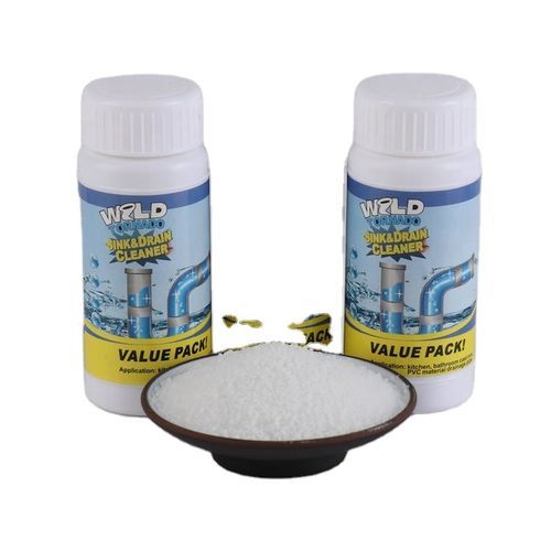 2pcs Kitchen Drain/Toilet Pipe Dredging Cleaning Powder