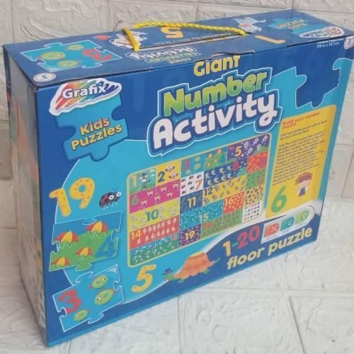 Giant Floor Numbers Jigsaw Puzzle