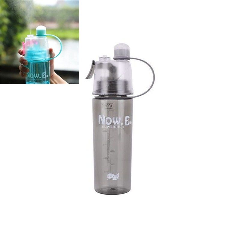 600ML Creative Spray Water Bottle