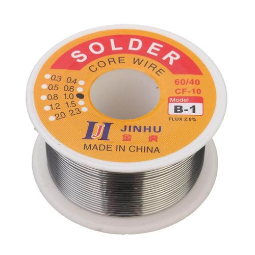 1mm 100g Solder Wire Tin Lead 60/40 Flux2.0% Reel Tube Rosin Core Iron