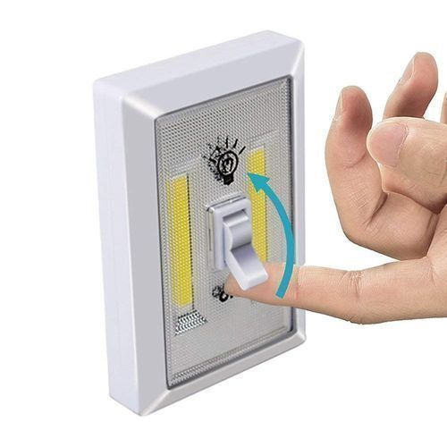 Magnetic COB LED Switch Wall Battery Night Light