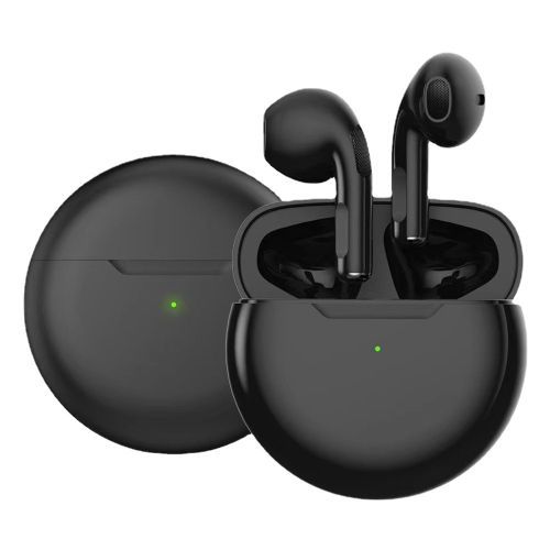PRO6 Bluetooth Headset Stereo Earbuds For Smartphones-black