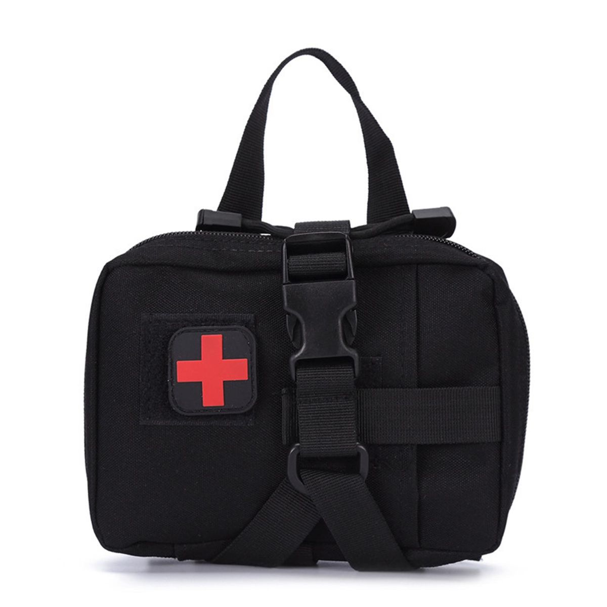 Storage Bag Camping First Aid Pouch EMT Storage Bag Black