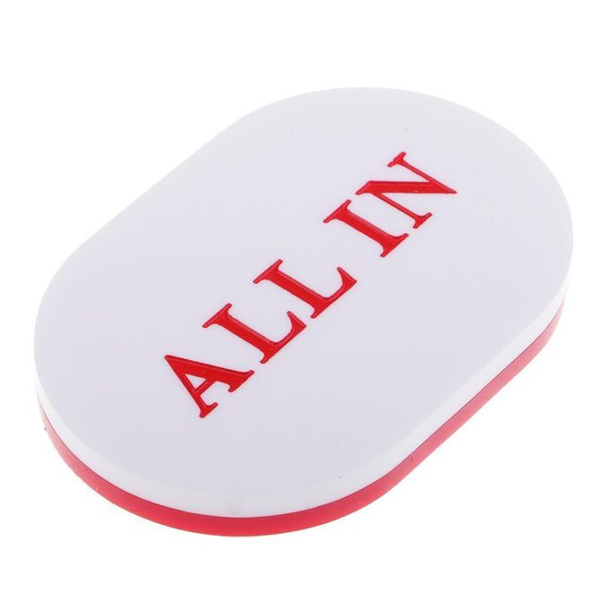 Poker  Dealer Button ALL IN Poker Casino Game Accessories Party