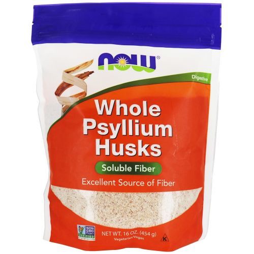 Whole Psyllium Husks 16oz - CARTON OF 8