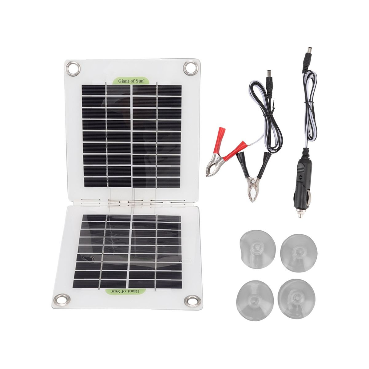30W Solar Panel USB Waterproof Outdoor Hike Camping Portable