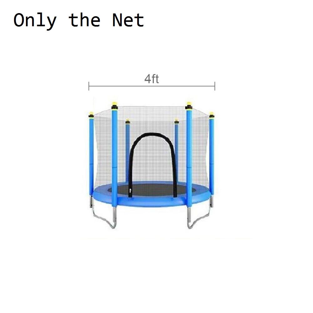 4-8ft Outdoor Trampoline Protective Net For Kid Children Anti-fall Polyethylene-4ft
