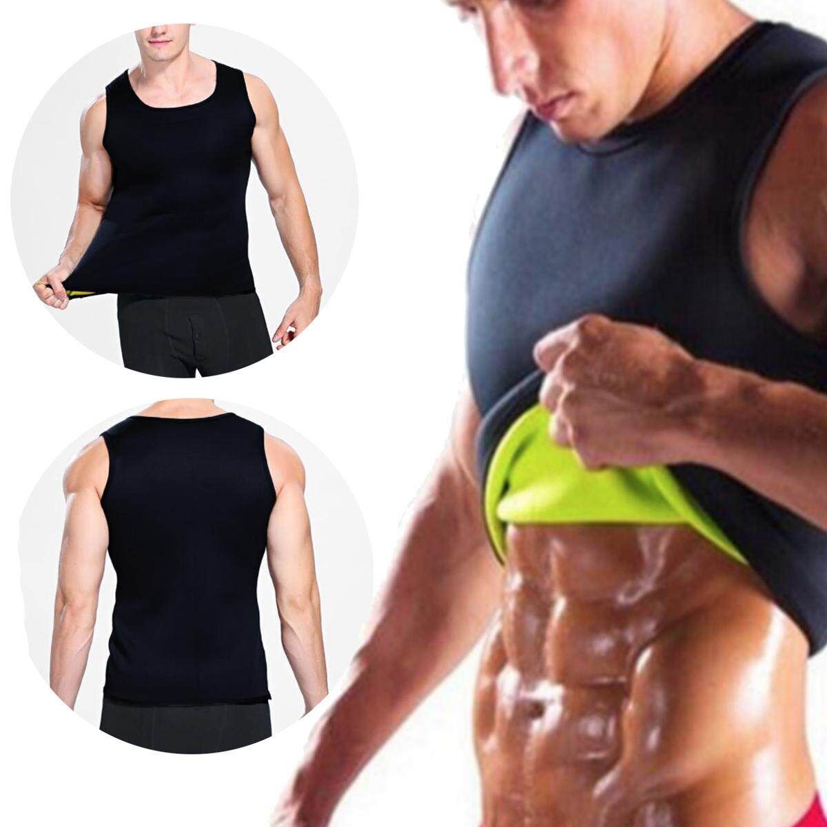 Sweat Sauna Body Shaper Men Slimming Thermo Neoprene Waist Trainer M-5XL M