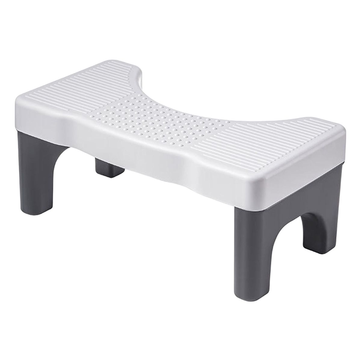 Children Toilet Footstool Squatease Portable Non-slip Toilet for Ages Black Gray