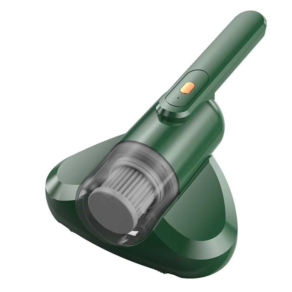 Mite Remover Portable Dust Collector Wireless Home Bed Quilt Pillow Carpet Sofa Mite Remover Handheld Vacuum Clean Green