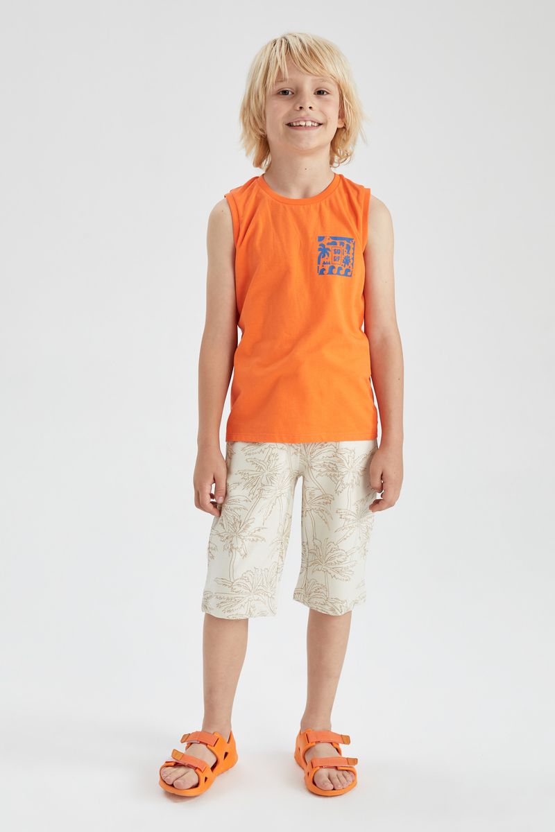 Boy Knitted Short - Ecru