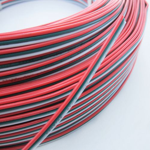 Insulated Wire, PVC 22awg Tinned 20M 3pin Wired Copper
